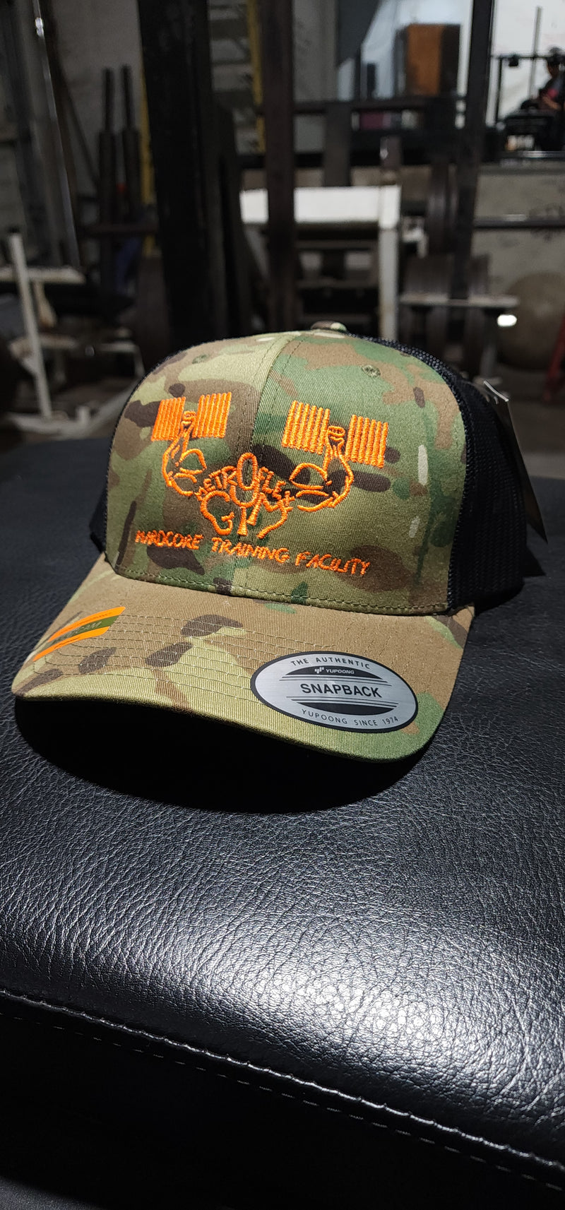 Load image into Gallery viewer, METROFLEX HARDCORE CAMO TRAINING SNAPBACK
