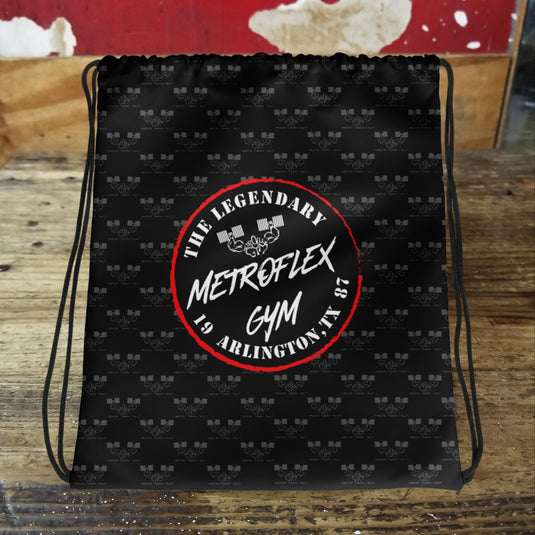 The Legendary Metroflex Gym Drawstring Bag