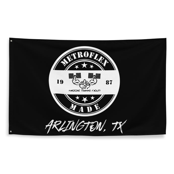 Metroflex Made Garage Flag | Metroflex Gym