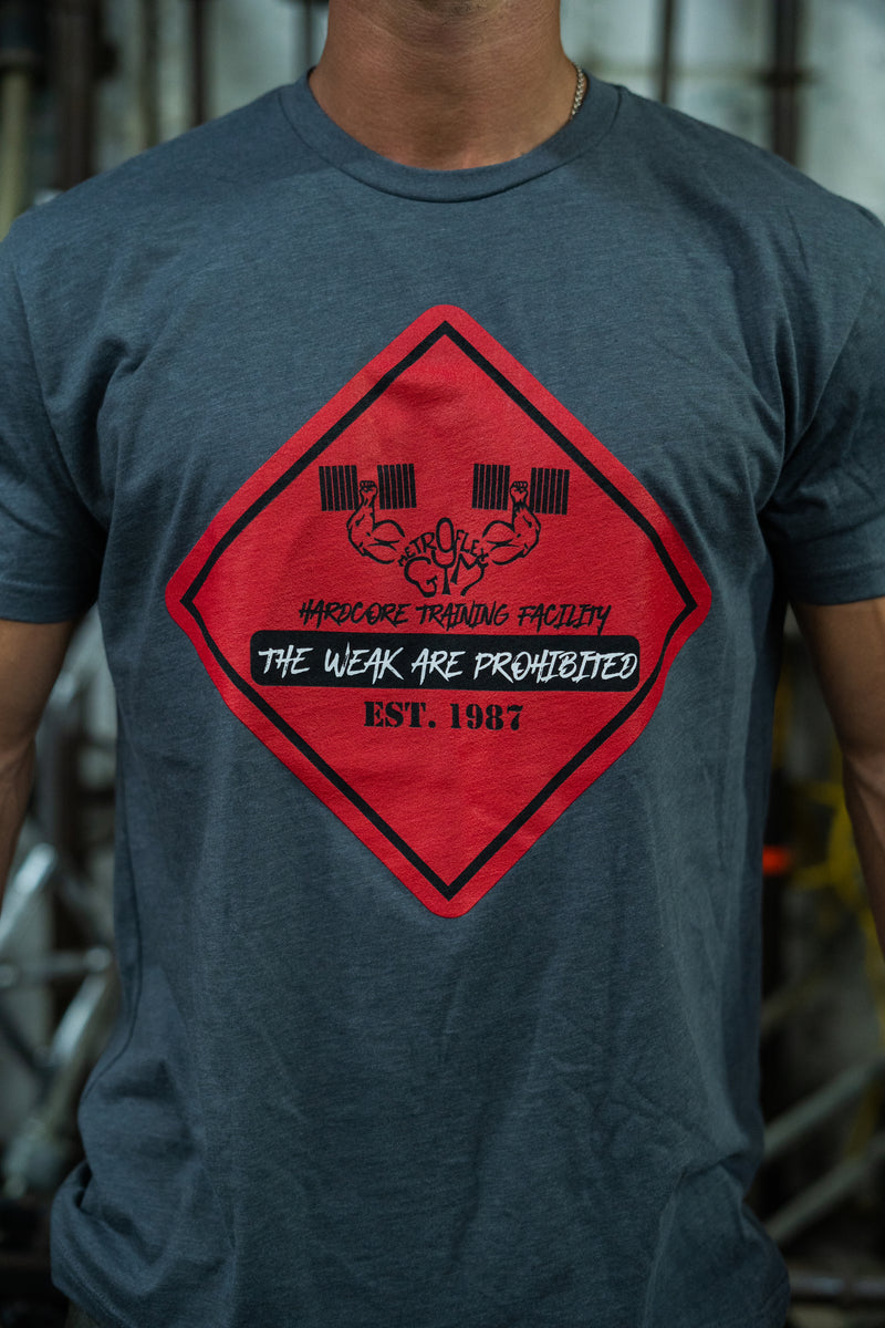 Load image into Gallery viewer, &quot;The Weak are Prohibited&quot; Metroflex Gym T-shirt
