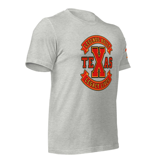 Metroflex Gym Legends Built, Legacy Lives T-Shirt