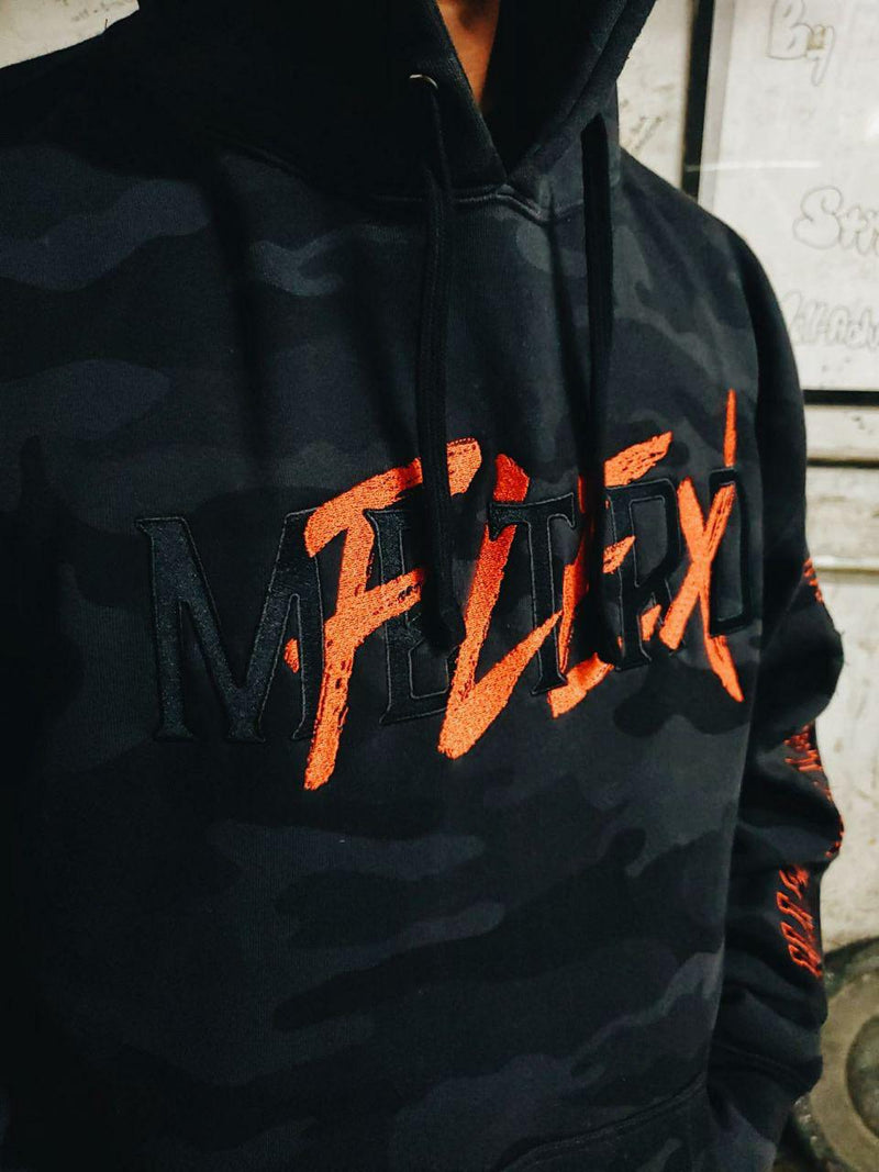 Load image into Gallery viewer, Metroflex Gear Elite Series - Metroflex Gear Elite Camo Hoodie | Black Camo | Metroflex Gym
